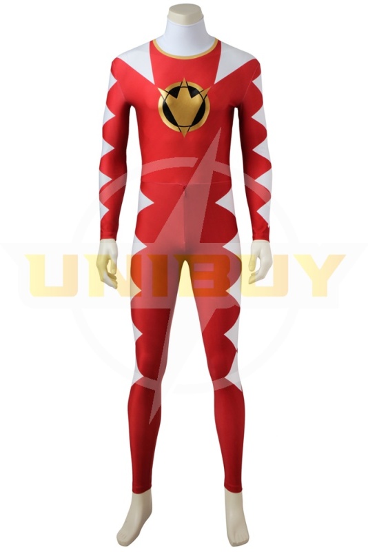 Rangers Dino Thunder Cosplay Costume Suit Red Dino Ranger 3D Printed Unibuy