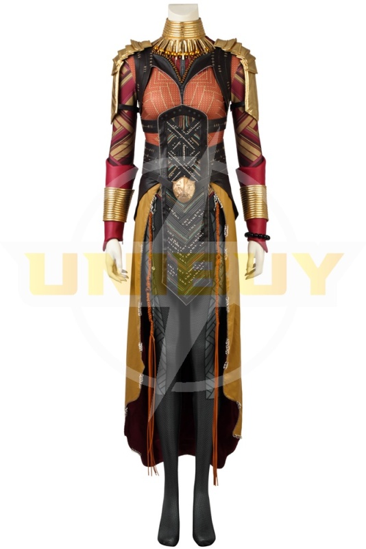 Black Panther Cosplay Costume Suit Okoye 3D printed Unibuy