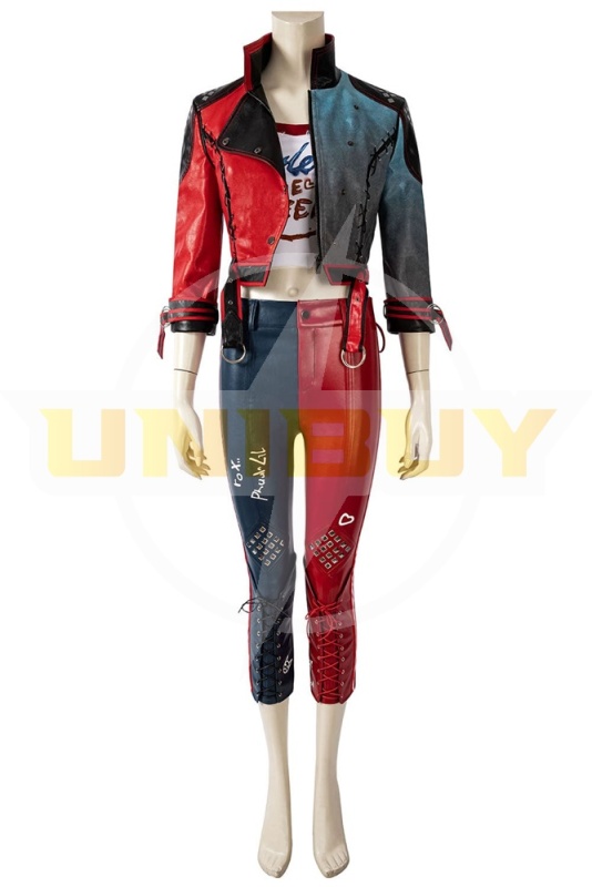 Harley Quinn Costume Cosplay Suit Suicide Squad: Kill the Justice League Ver 1 Unibuy