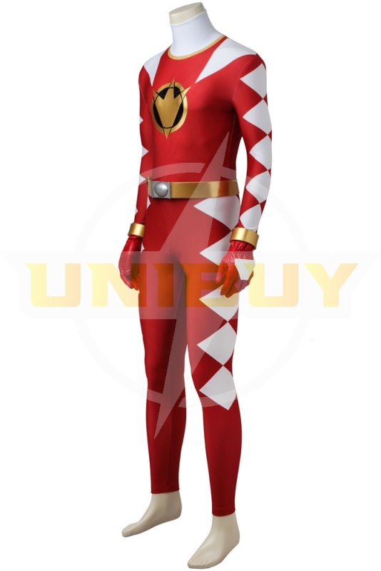 Rangers Dino Thunder Cosplay Costume Suit Red Dino Ranger 3D Printed Unibuy