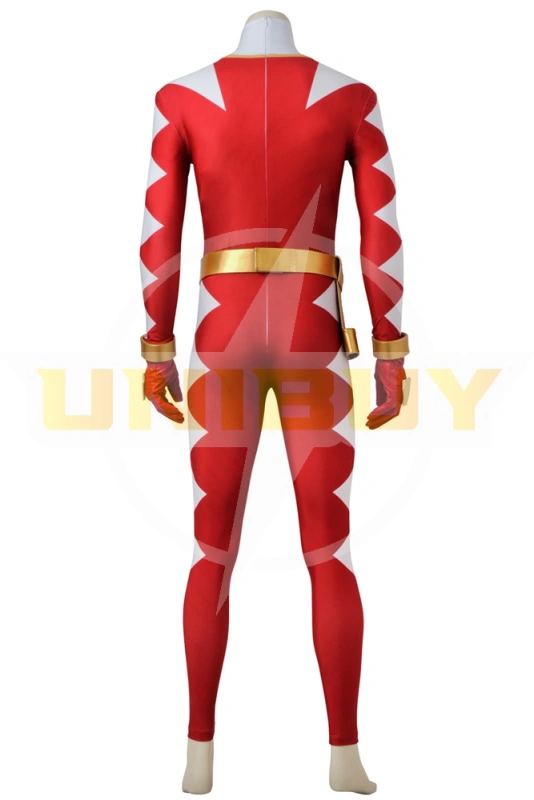 Rangers Dino Thunder Cosplay Costume Suit Red Dino Ranger 3D Printed Unibuy