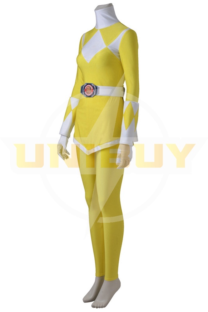 Power Yellow Ranger Costume Cosplay Suit Rangers Unibuy