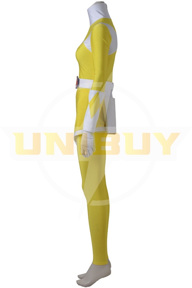 Power Yellow Ranger Costume Cosplay Suit Rangers Unibuy