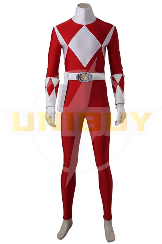 Power Red Ranger Costume Cosplay Suit Rangers Unibuy