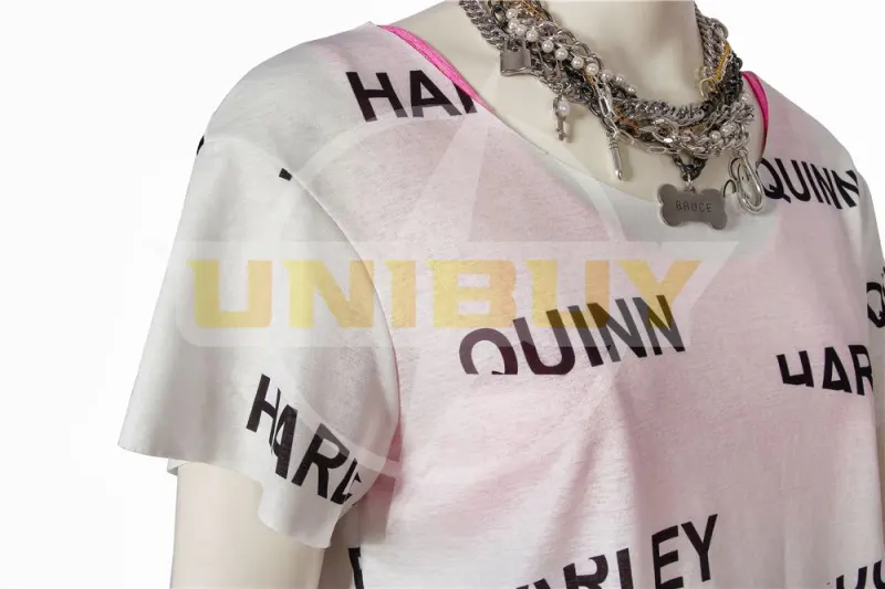 Harley Quinn Costume Cosplay T-Shirt Birds of Prey Unibuy