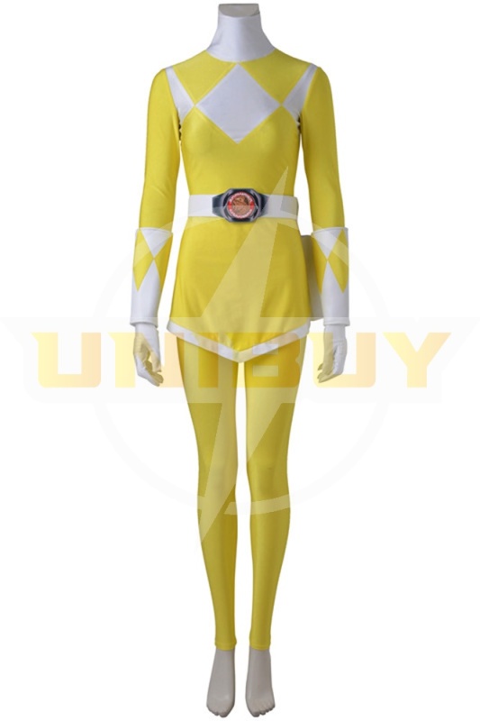 Power Yellow Ranger Costume Cosplay Suit Rangers Unibuy