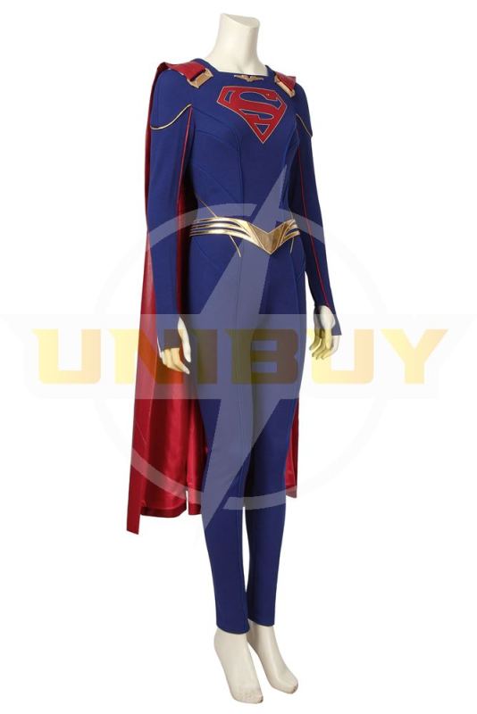 Supergirl Costume Cosplay Suit with Cloak Kara Zor-El Supergirl Season 5 Ver.1 Unibuy