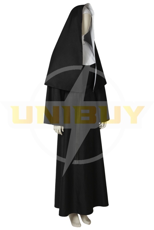 The Nun Cosplay Costume Suit Valak Demon Nun Scary Unibuy