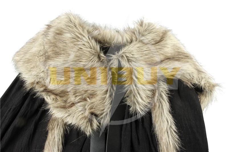 Game of Thrones Season 8 Jon Snow Cosplay Costume with Cloak Version 2 Unibuy