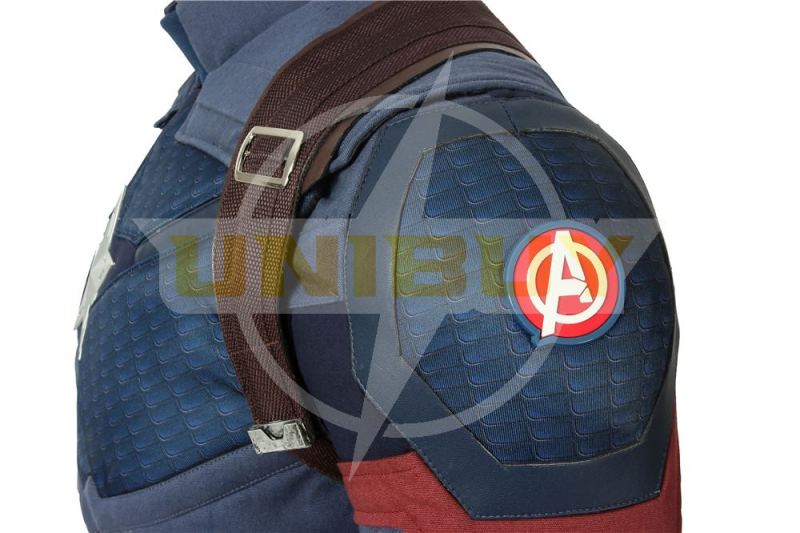 Avengers Endgame Steve Rogers Captain America Cosplay Costume Unibuy