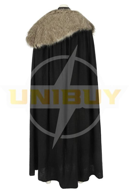 Game of Thrones Season 8 Jon Snow Cosplay Costume with Cloak Version 2 Unibuy