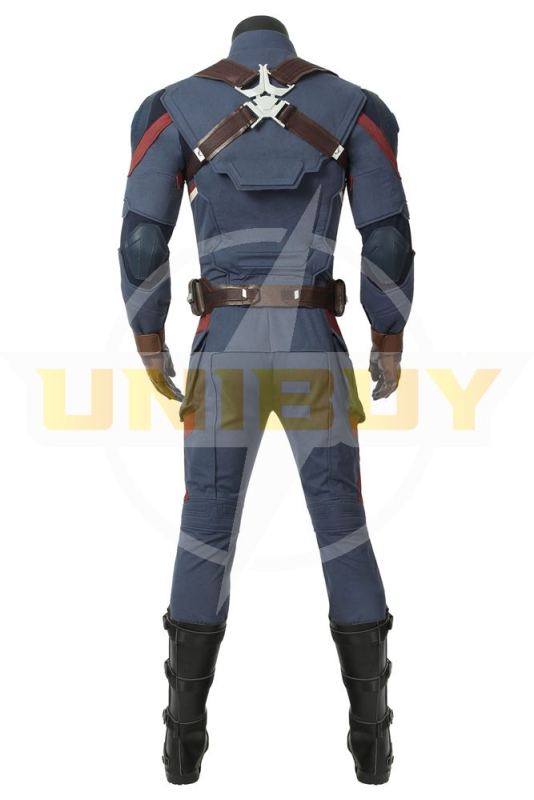 Avengers Endgame Steve Rogers Captain America Cosplay Costume Unibuy