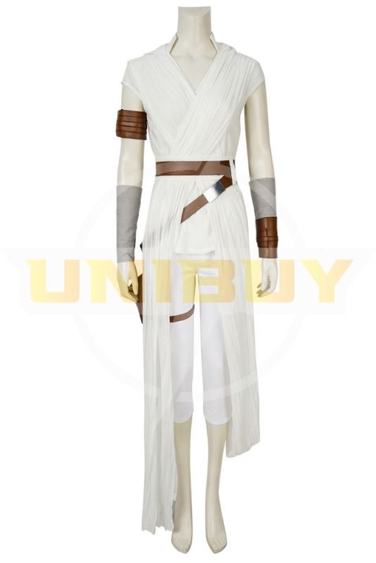 Star Wars 9 The Rise of Skywalker Rey Cosplay Costume Women's Halloween Outfit Unibuy