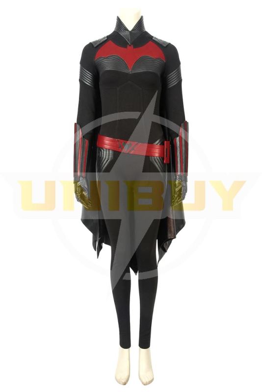 Batwoman Kate Kane Jumpsuit Cosplay Costume with Cloak Unibuy