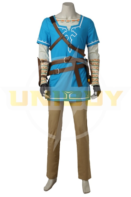 The Legend of Zelda Link Costume Cosplay Suit Breath of the Wild Unibuy