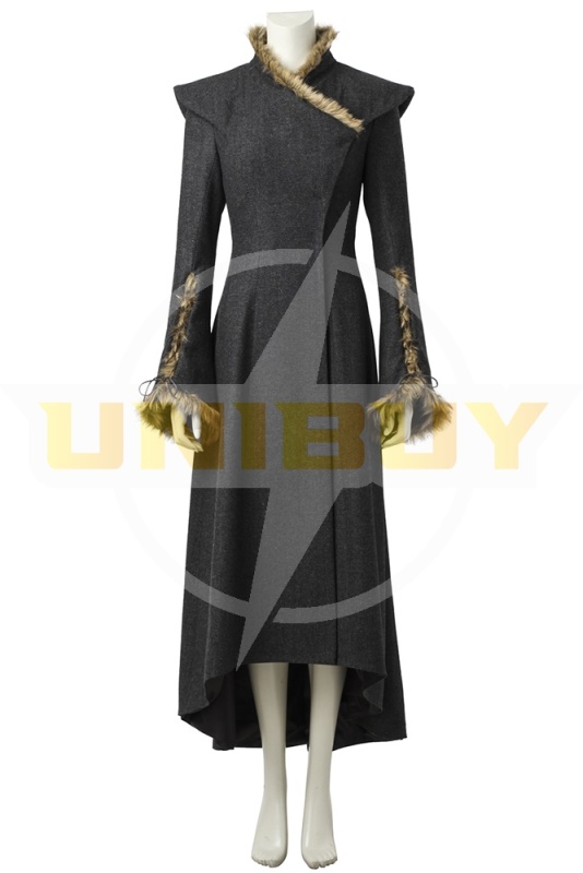 Game of Thrones Season 7 Daenerys Targaryen Costume Cosplay Dress With Cloak Ver 1 Unibuy
