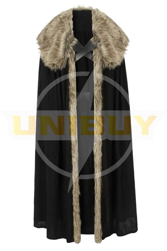 Game of Thrones Season 8 Jon Snow Cosplay Costume with Cloak Version 2 Unibuy