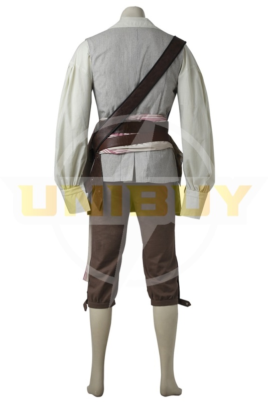 Captain Jack Sparrow Costume Cosplay Suit Pirates of the Caribbean Dead Men Tell No Tales Unibuy