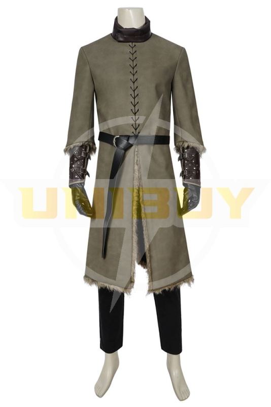 Game of Thrones Season 8 Jon Snow Cosplay Costume with Cloak Version 2 Unibuy