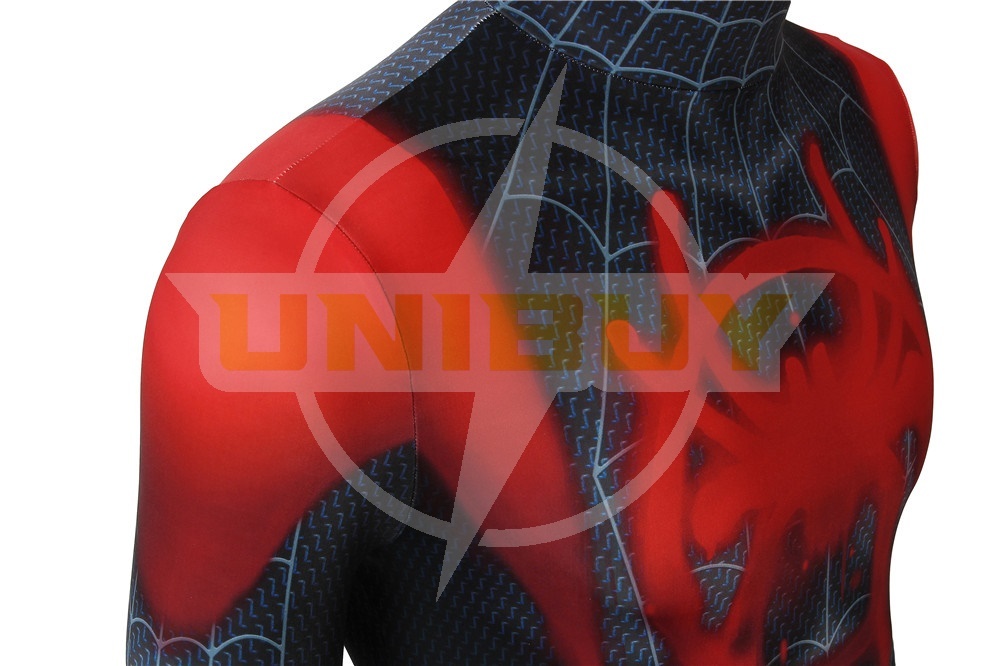 Miles Morales Costume Cosplay Suit Spider-Man Into the Spider-Verse Jacket Outfit Version 1 Unibuy