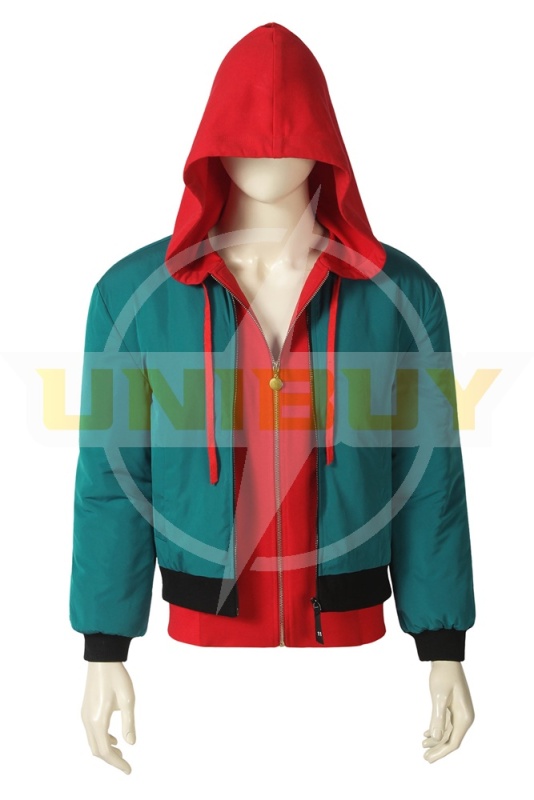 Miles Morales Costume Cosplay Suit Spider-Man Into the Spider-Verse Jacket Outfit Version 1 Unibuy