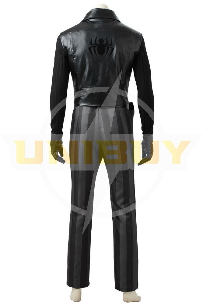 Spider-Man Into the Spider-Verse Spider-Man Noir Cosplay Costume Coat Outfit Unibuy