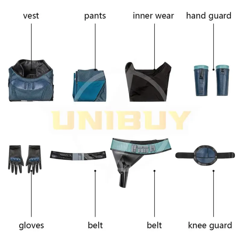 Star Wars The Mandalorian Cara Dune Costume Cosplay Suit Ver 1 Unibuy