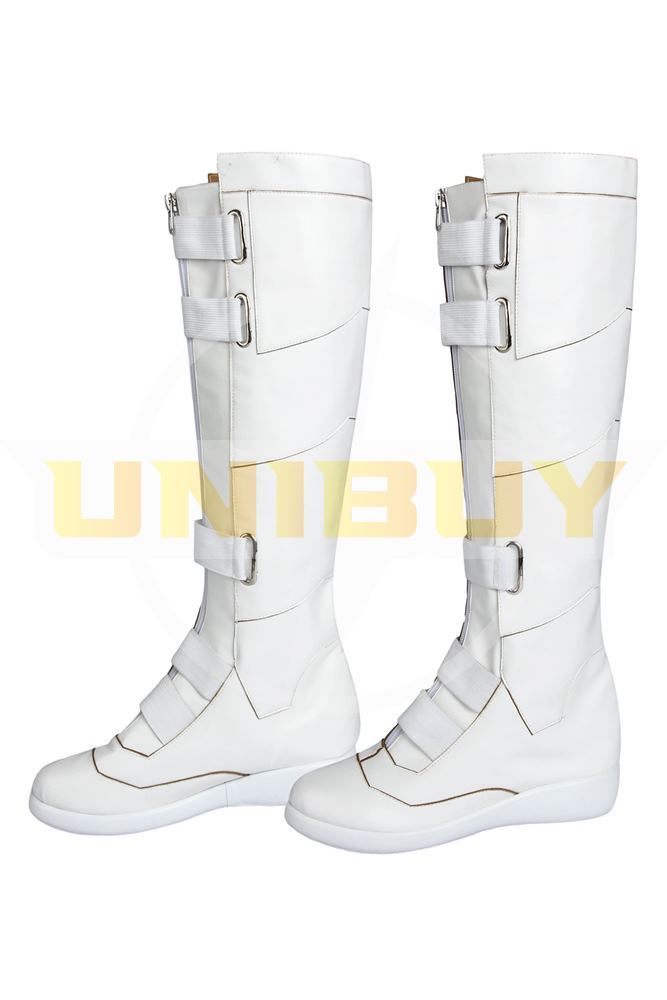 Black Widow Cosplay Shoes Women Boots Natasha Romanoff White Ver 1 Unibuy