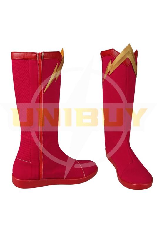 The Flash Cosplay Shoes Men Boots Barry Allen The Flash Season 6 Unibuy