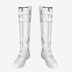 Black Widow Cosplay Shoes Women Boots Natasha Romanoff White Ver 1 Unibuy