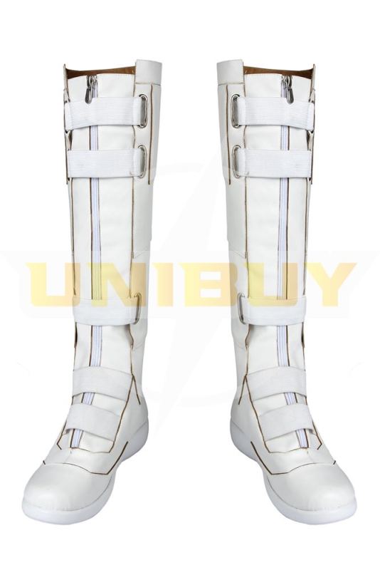 Black Widow Cosplay Shoes Women Boots Natasha Romanoff White Ver 1 Unibuy