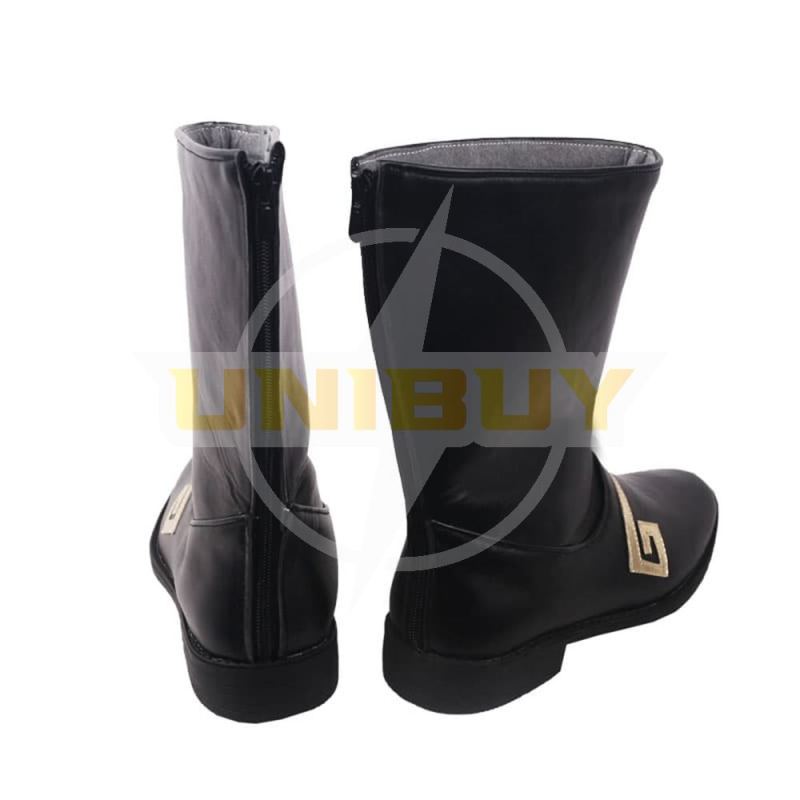 Genshin Impact Zhongli Shoes Cosplay Men Boots Ver 1 Unibuy