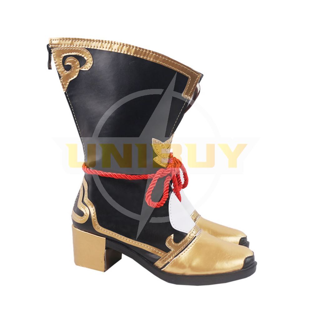 Genshin Impact Xiangling Shoes Cosplay Women Boots Unibuy