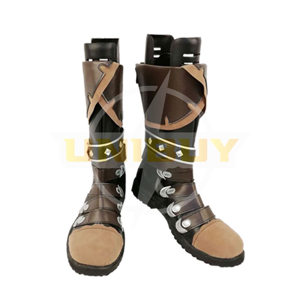 Genshin Impact Diluc Shoes Cosplay Men Boots Unibuy