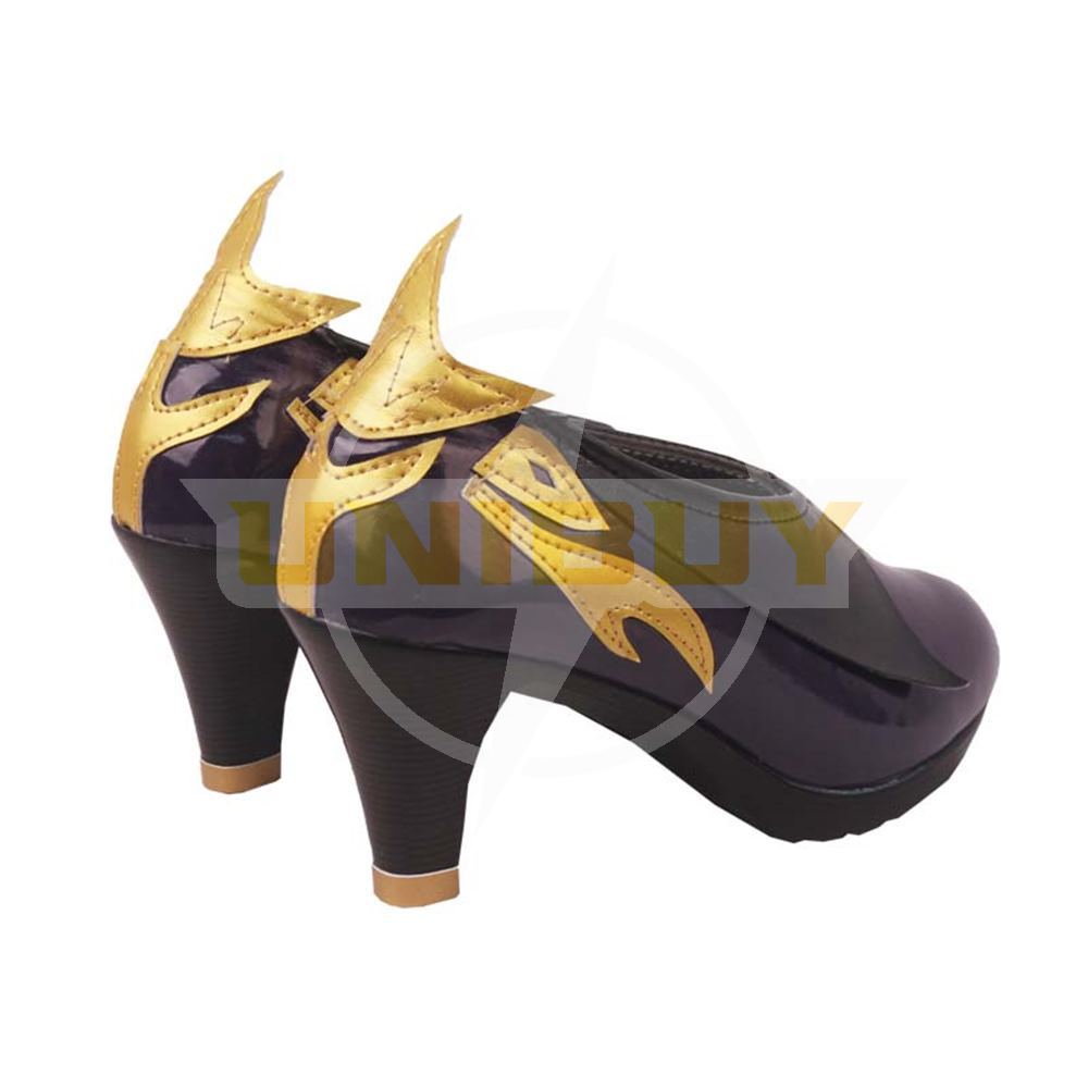 Genshin Impact Keqing Shoes Cosplay Women Boots Ver 1 Unibuy
