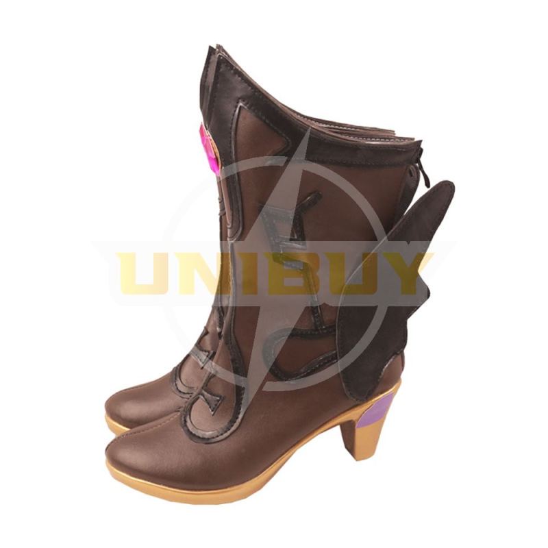 Genshin Impact Fischl Shoes Cosplay Women Boots Unibuy