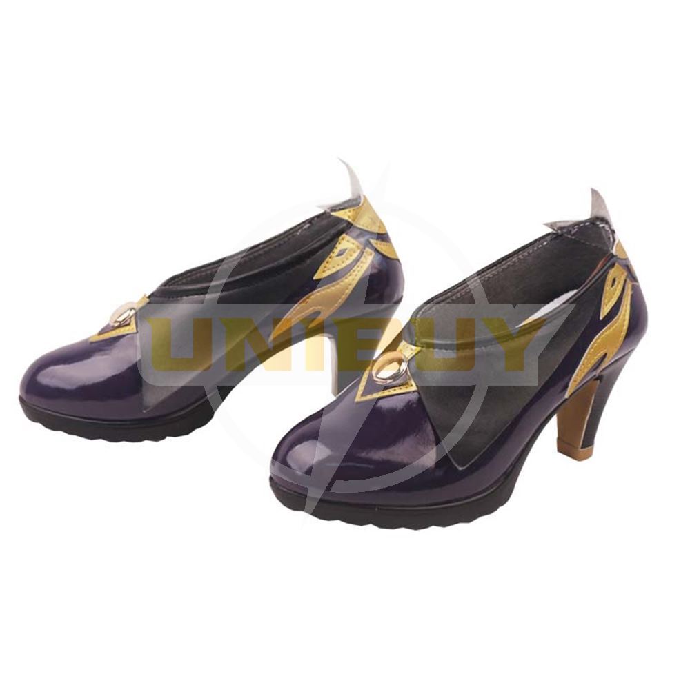 Genshin Impact Keqing Shoes Cosplay Women Boots Ver 1 Unibuy
