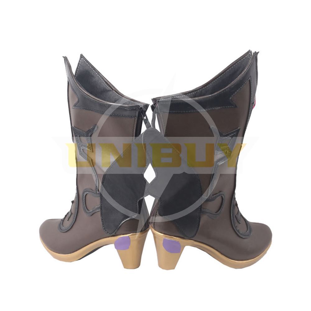 Genshin Impact Fischl Shoes Cosplay Women Boots Unibuy