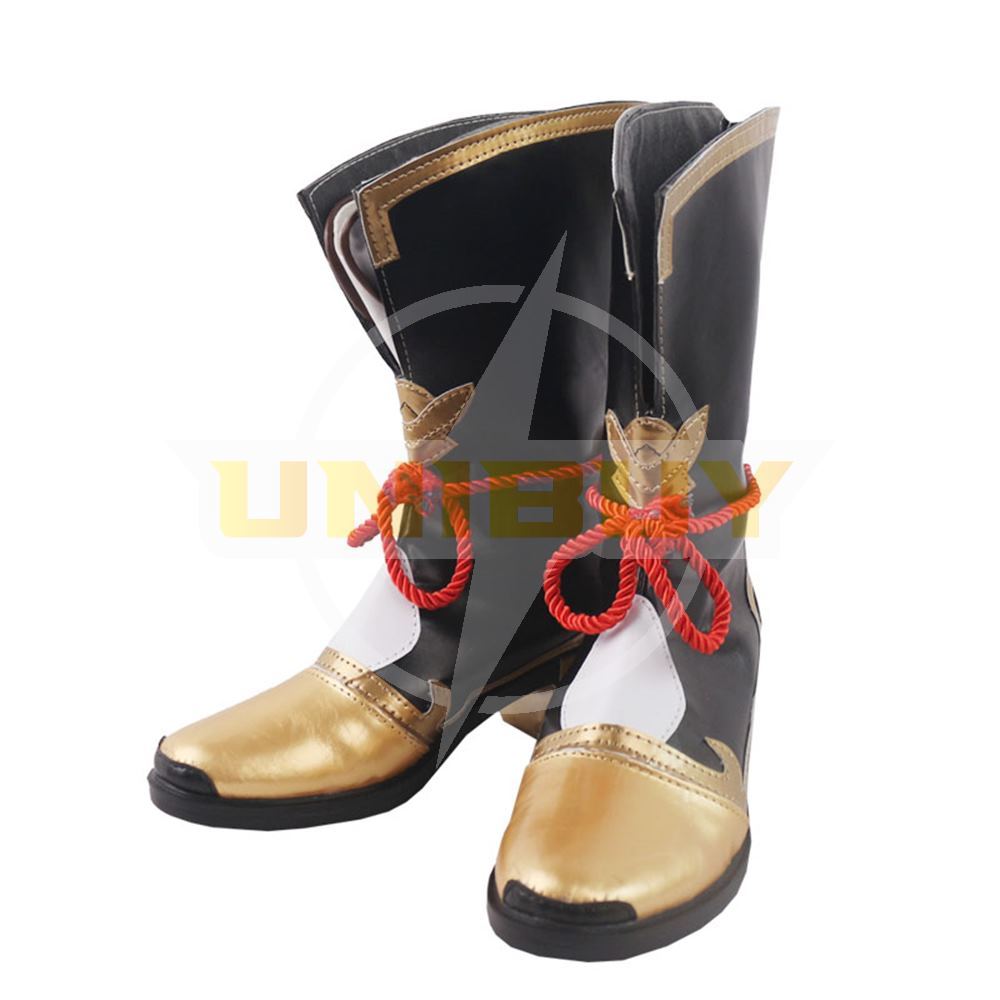 Genshin Impact Xiangling Shoes Cosplay Women Boots Unibuy