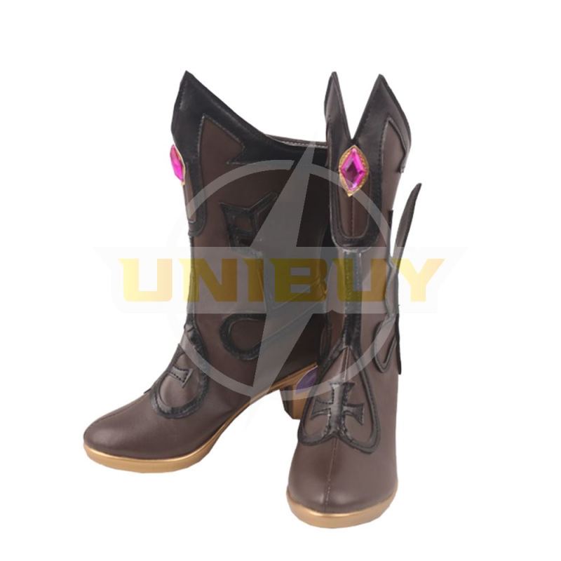 Genshin Impact Fischl Shoes Cosplay Women Boots Unibuy