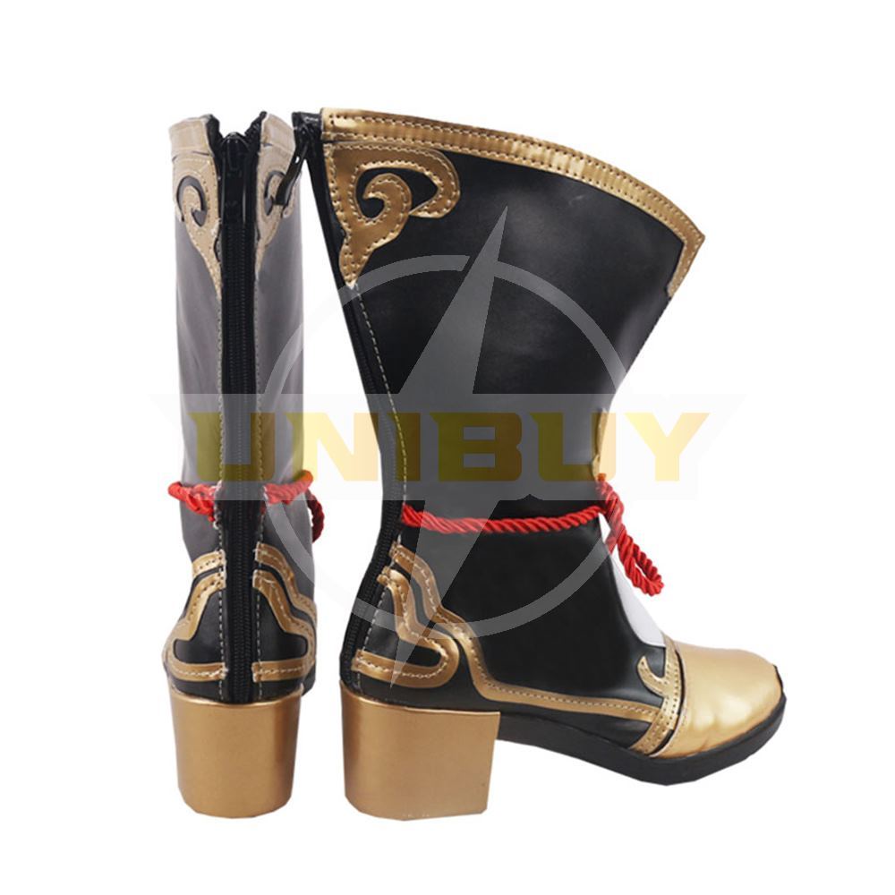 Genshin Impact Xiangling Shoes Cosplay Women Boots Unibuy