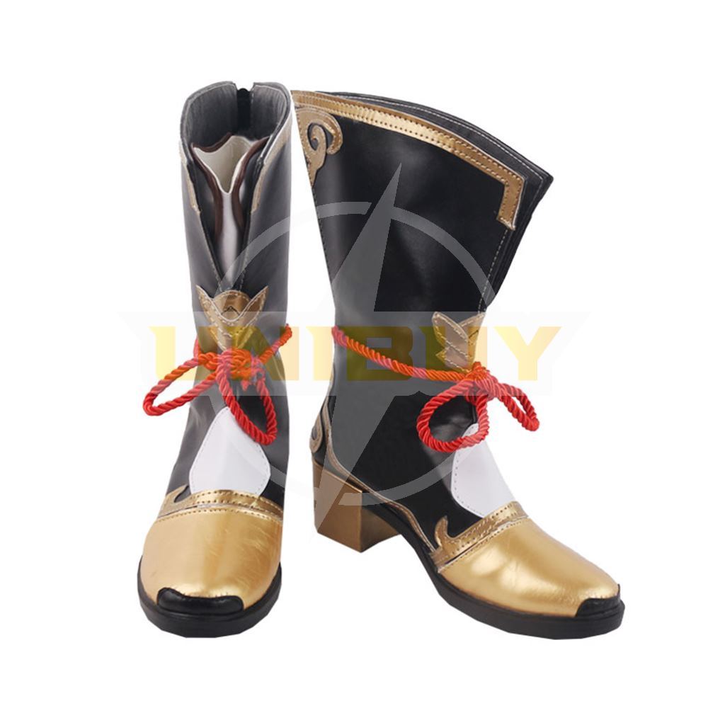 Genshin Impact Xiangling Shoes Cosplay Women Boots Unibuy