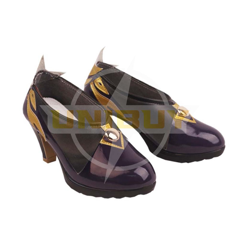 Genshin Impact Keqing Shoes Cosplay Women Boots Ver 1 Unibuy