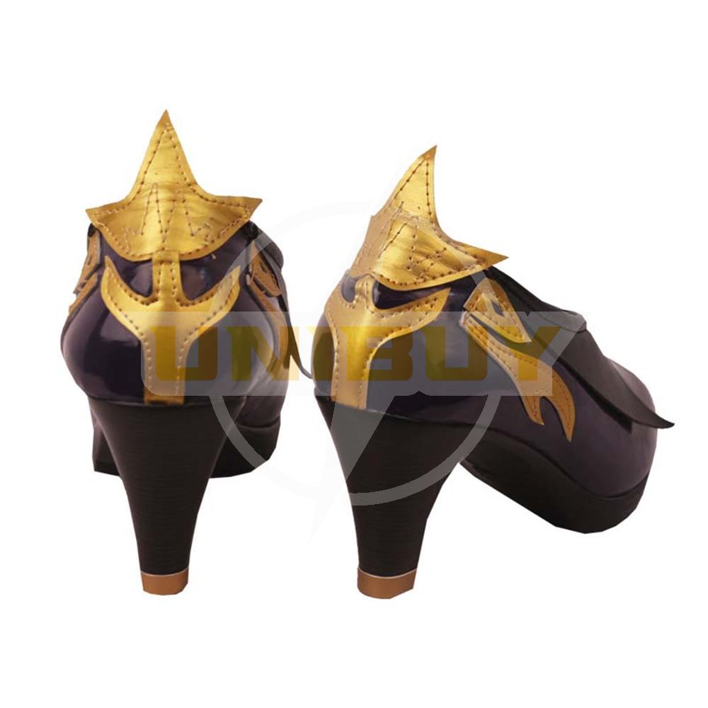 Genshin Impact Keqing Shoes Cosplay Women Boots Ver 1 Unibuy