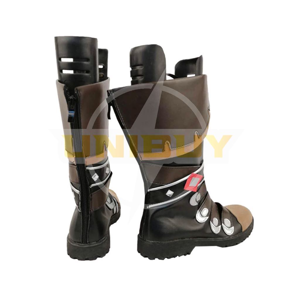 Genshin Impact Diluc Shoes Cosplay Men Boots Unibuy