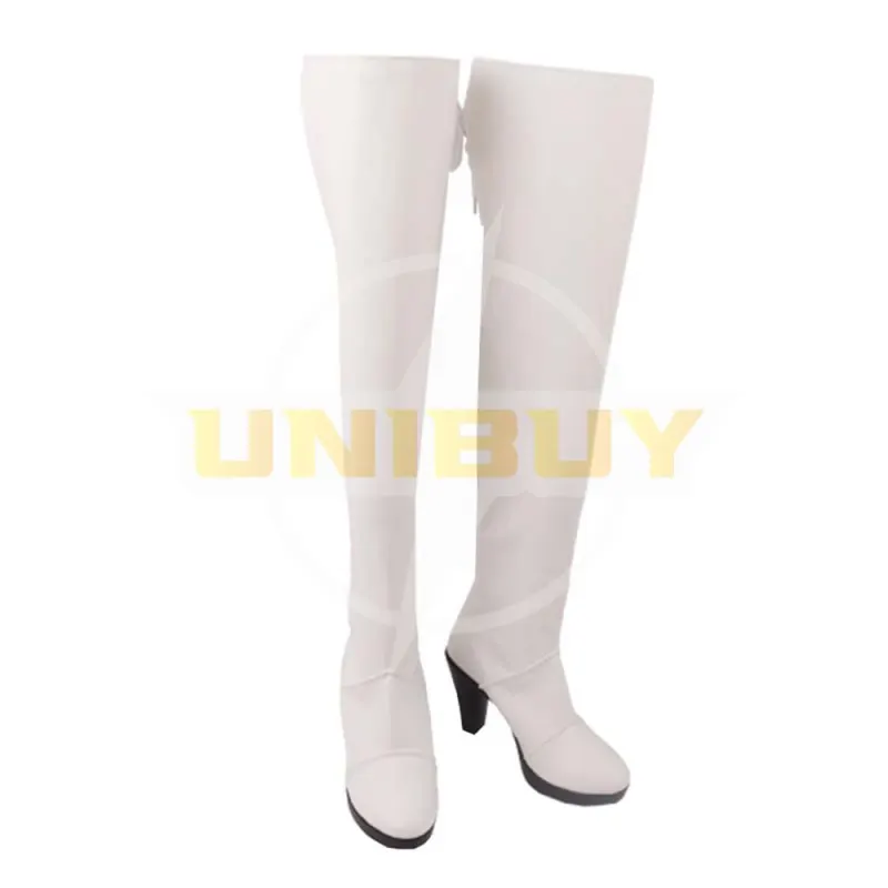 NieR:Automata 2B YoRHa NO.2 Type B Cosplay Shoes White Boots Unibuy