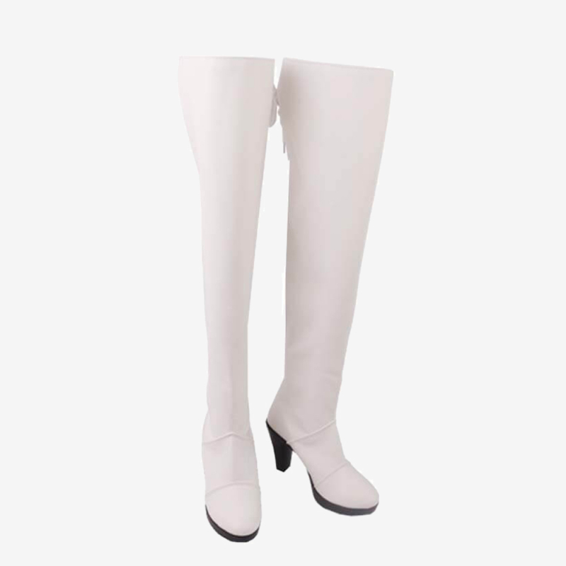 NieR:Automata 2B YoRHa NO.2 Type B Cosplay Shoes White Boots Unibuy