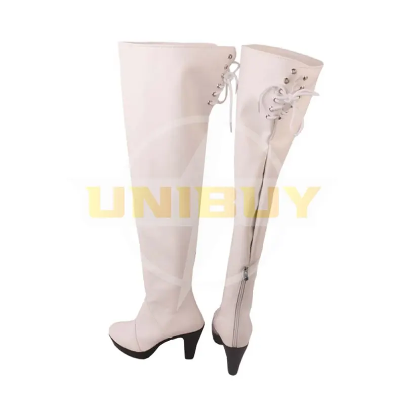 NieR:Automata 2B YoRHa NO.2 Type B Cosplay Shoes White Boots Unibuy