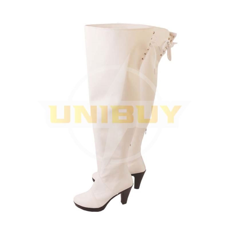 NieR:Automata 2B YoRHa NO.2 Type B Cosplay Shoes White Boots Unibuy