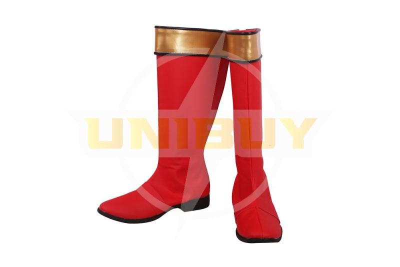 Power Red Wild Force Ranger Cosplay Shoes Cole Evans Rangers Men Boots Unibuy